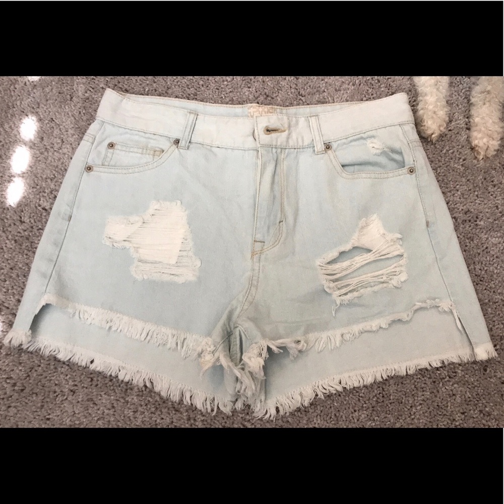 Gianni Bini blue jeans shorts